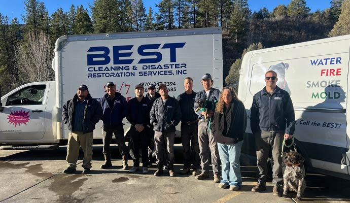 Best Cleaning and Disaster Restoration Services team