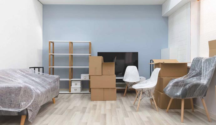 Professional contents pack-out service