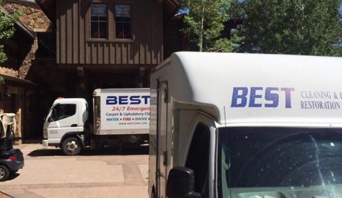 Best Cleaning and Disaster Restoration service van