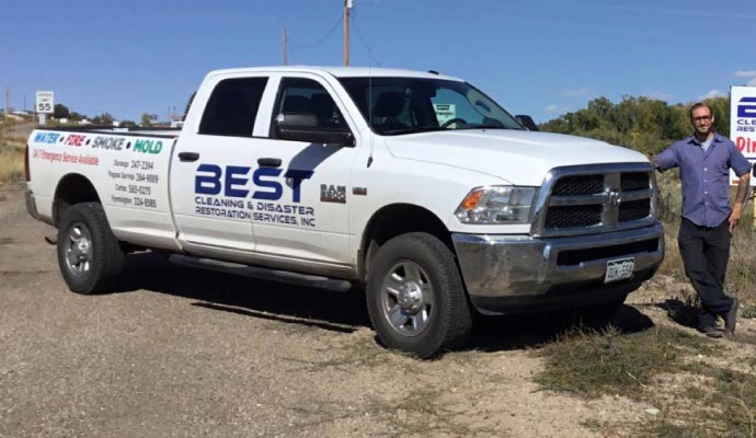 Best Cleaning and Disaster Restoration Services cleanup vehicle