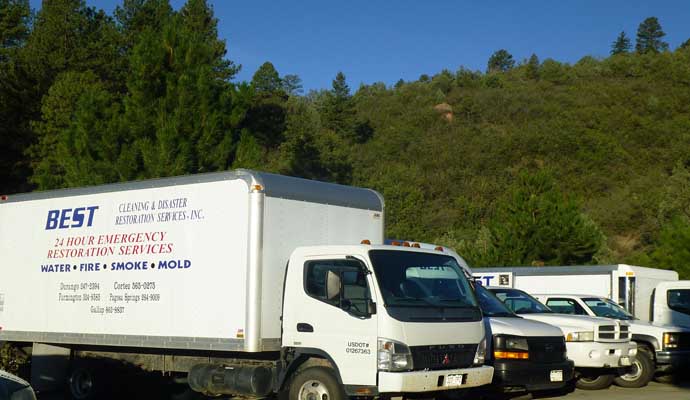 Best Cleaning and Disaster Restoration Service vehicle