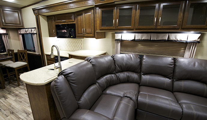 Clean rv upholstery