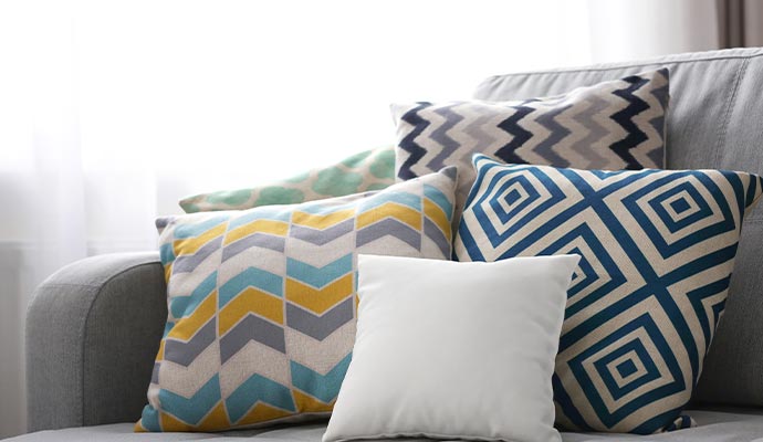 Throw Pillow Cleaning in Durango & Pagosa Springs
