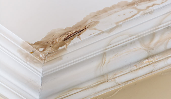 overlooking ceiling water damage