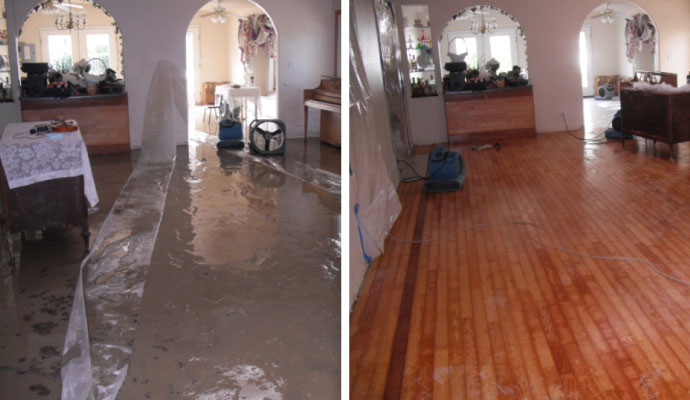 professional water damage restoration