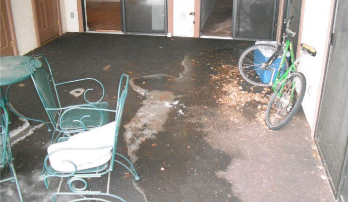 worst water damage